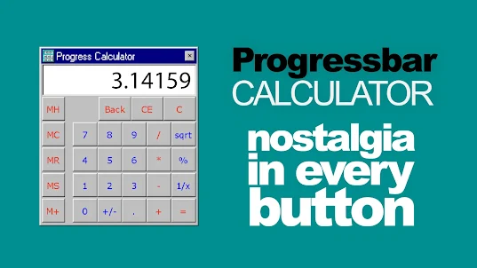 Progressbar Calculator - retro