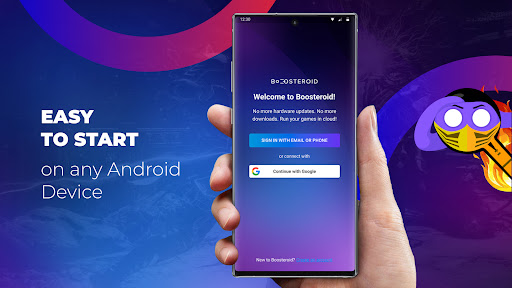 Android application Boosteroid Cloud Gaming screenshort