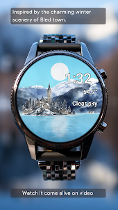 Winter in Bled Watch Face