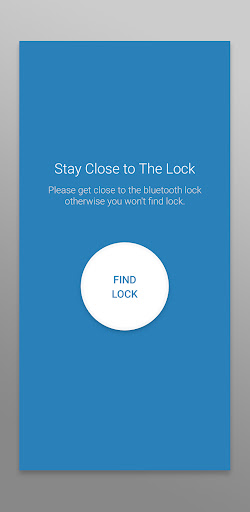 Eye BT Smart Lock Screen 3