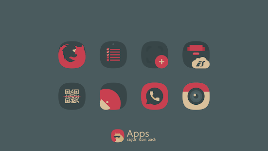 Sagon: Dark Icon Pack Screenshot