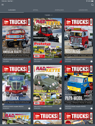 Android application TRUCKS & Details screenshort