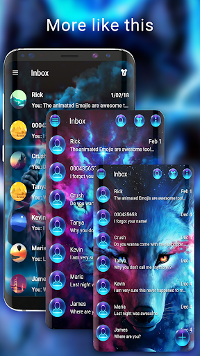 gb wa terbaru sms theme Screen 3