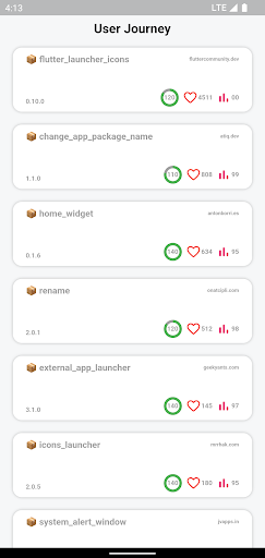 Flutter Lib - Package Catalog