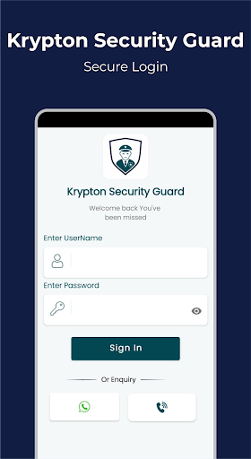 Android application Society Security Guard screenshort