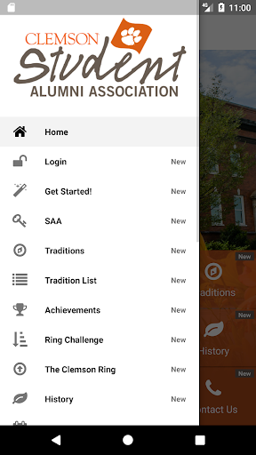 Clemson SAA Screen 2