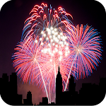 Cover Image of ดาวน์โหลด City Fireworks Live Wallpaper  APK