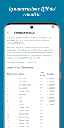 DttI - guida e frequenze tv screenshot 4