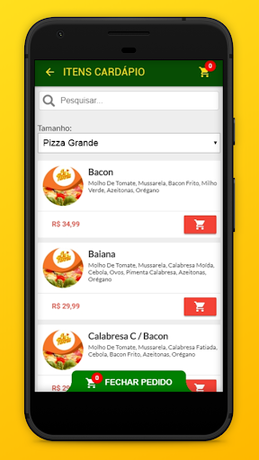 Lla Favorita Pizzas Screen 2