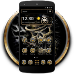 Cover Image of Download Hell Cool Black Cranial Skull 1.1.12 APK