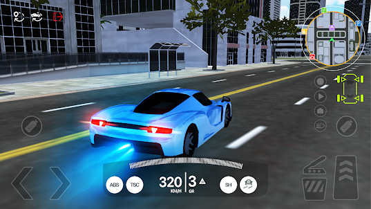 Condução Real Carro:Corrida 3D