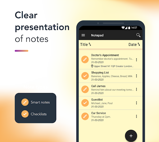 Notepad – Notes and To Do List screenshot