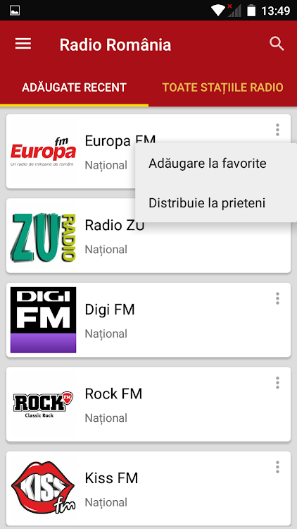Radiouri din România - 7.6.5 - (Android)