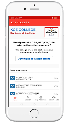 KCE COLLEGE Screen 3