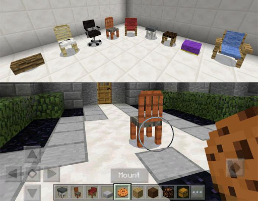 More Chairs for Minecraft