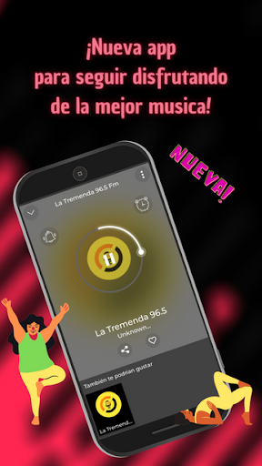 Radio La Tremenda 96.5 Mx Screen 2