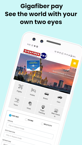 Android application GigaFiber Pay screenshort