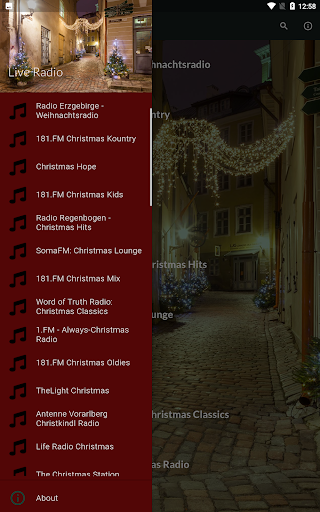 Christmas Music Radio Stations Screen 2