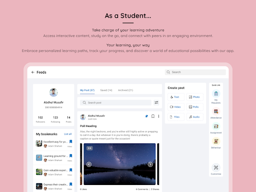 Screenshot of LearnOS