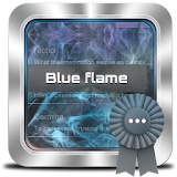 Blue flame GO SMS icon