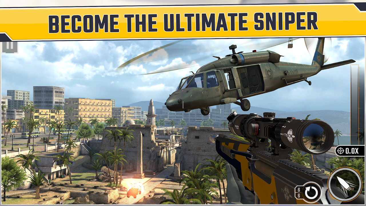 Download Sniper Strike (MOD Immortal/Ammo)