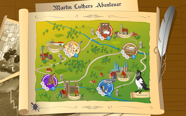 #1. Martin Luthers Abenteuer (Android) By: Vernetzte Kirche