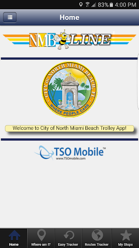 Android application NMB Transit APP screenshort