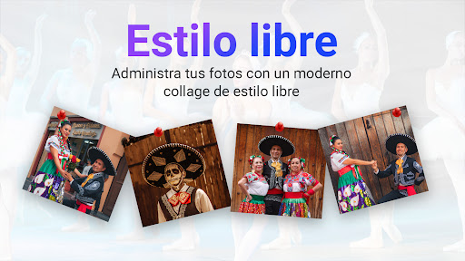 Creador y editor de collages Captura de Pantalla de la Aplicación Android 2