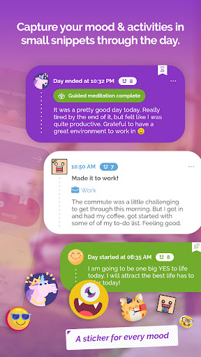 Pensive Journal - Mood Diary Screen 2