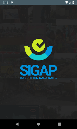 Android application SIGAP KARAWANG screenshort