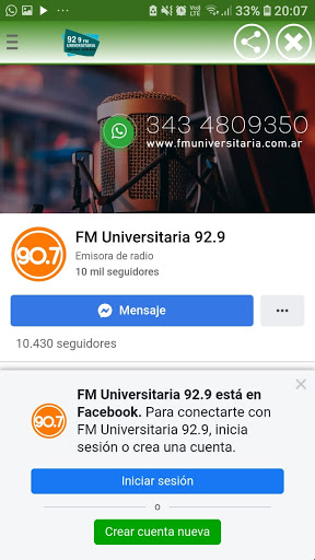 FM Universitaria OroVerde Screen 3