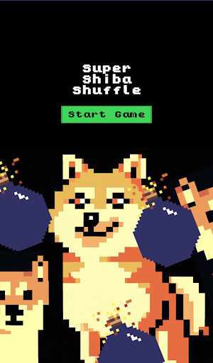 Android application Super Shiba Shuffle screenshort