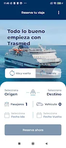 Trasmed: Reserva tu ferry