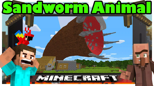 Sandworm Mod For Minecraft PE