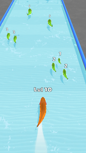 Android application Level Up Fish 3D screenshort