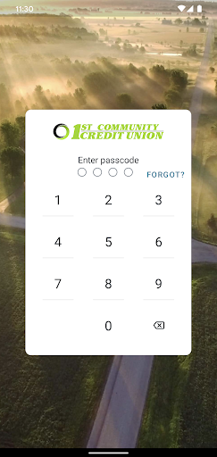 Android application 1st CCU Anywhere screenshort