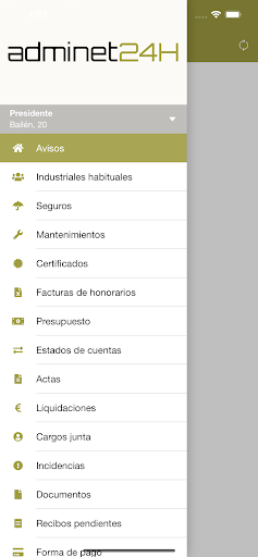 Adminet24H Screen 3