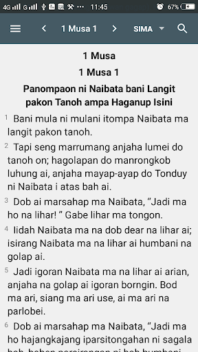 BibelDoding Alkitab Simalungun screenshot 1