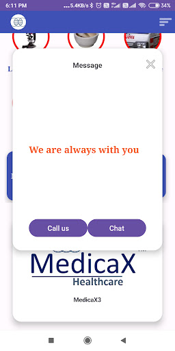 MedicaX Healthcare Screen 2