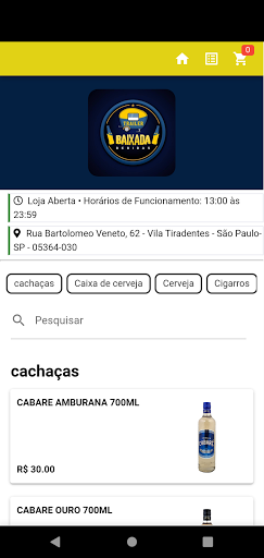 Android application Trailer Baixada screenshort