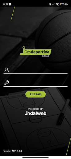 Android application Acta Digital GESDEPORTIVA screenshort