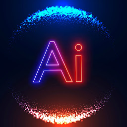 「AIの写真, AI画像の生成」のアイコン画像