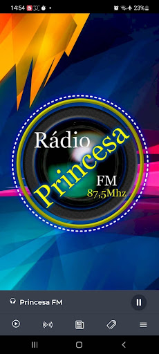 Android application Princesa FM screenshort