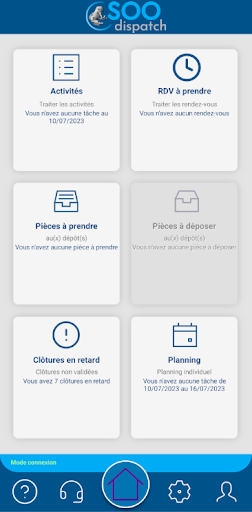 Android application SOOdispatch v6 screenshort