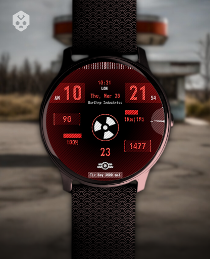 Atomic Tic Watch Face screenshot 6