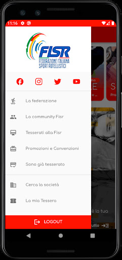 Android application MyFisr screenshort