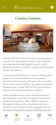 Museo dellOlio Sava Screen 2