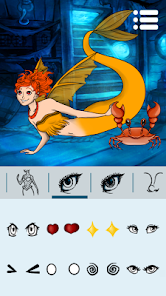 Screenshot 9 Creador de avatares: Sirenas android