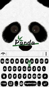 Cute Panda Keyboard Theme Unknown