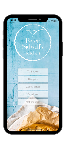 Android application Peter Sidwell’s Kitchen screenshort